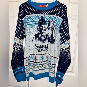 Shinesty Samuel Adams Beer Winter Christmas Sweater Large
